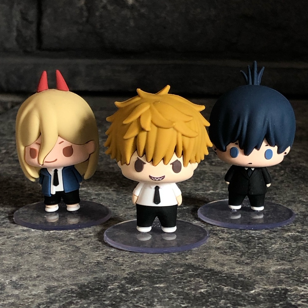 Chainsaw Man Chokorin Mascot Figures x3